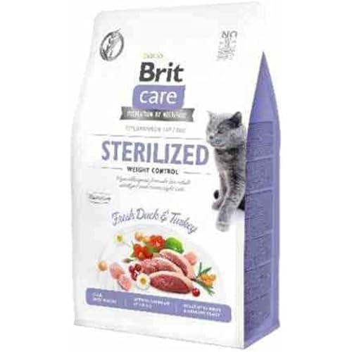 VAFO PRAHA s.r.o. Brit Care Cat Sterilized Weight Nassfutter für Katzen, 400 g GF von Brit