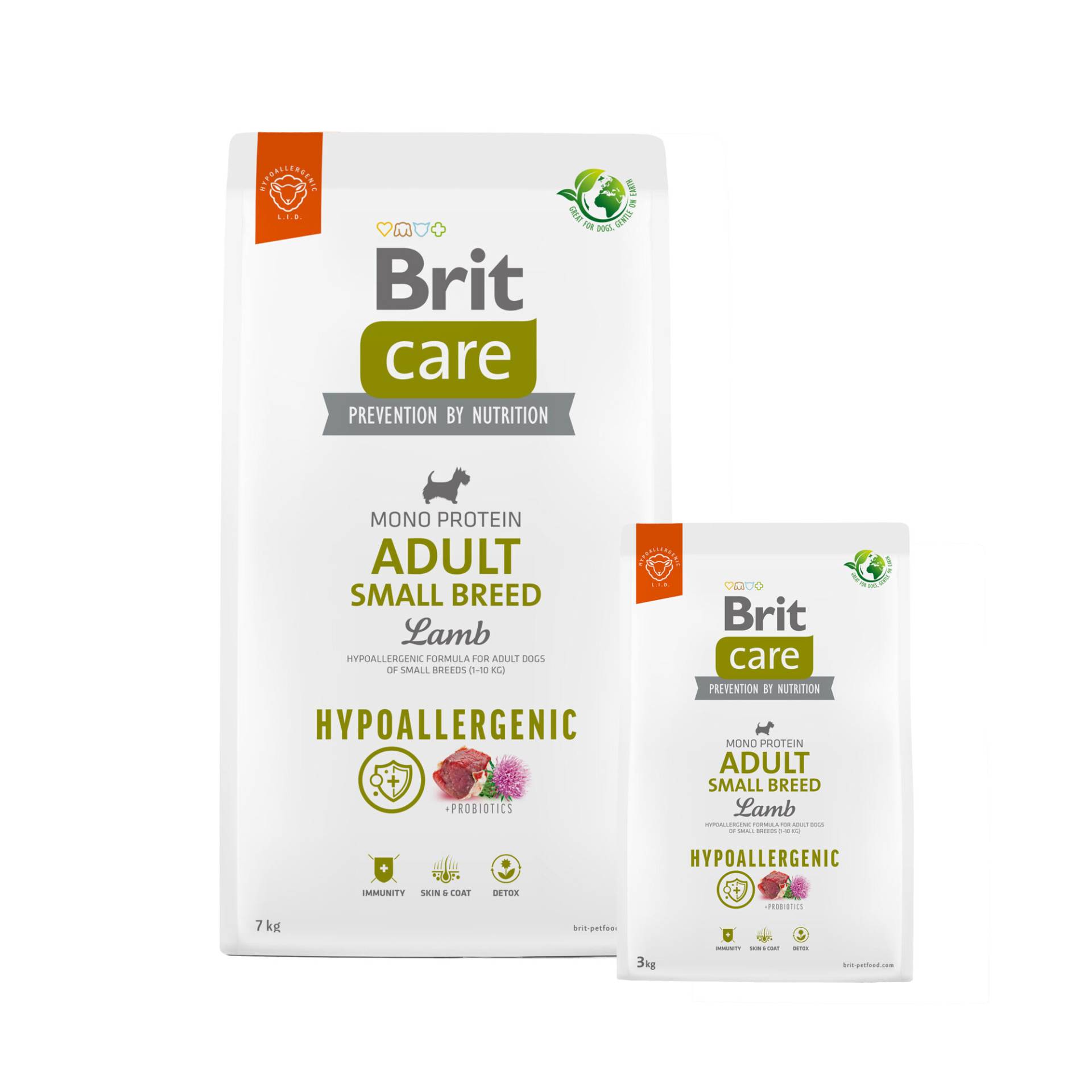 Brit Care - Hund - Hypoallergene Erwachsene Kleine Rassen - Lamm - 7 kg Brit Care - Hund - Hypoallergene Erwachsene Kleine Rassen - Lamm - 7 kg von Brit