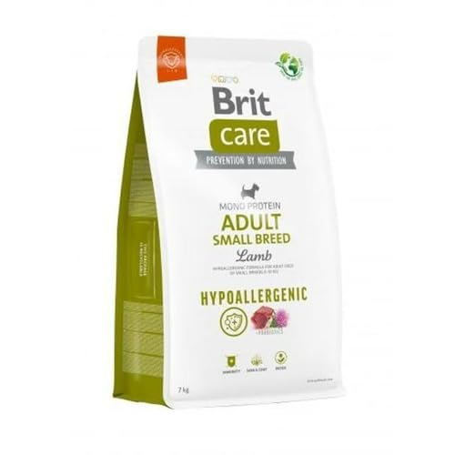 Brit Care Hypoallergenic Adult Small Breed Erwachsene Lamm Reis 7 kg von Brit