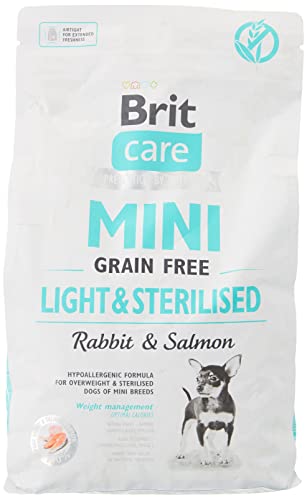 Brit Care Mini Light und sterilised Grain Free Kaninchen und Lachs Hypoallergen - 2 kg Brit Care Mini Light und sterilised Grain Free Kaninchen und Lachs Hypoallergen - 2 kg von Brit Care