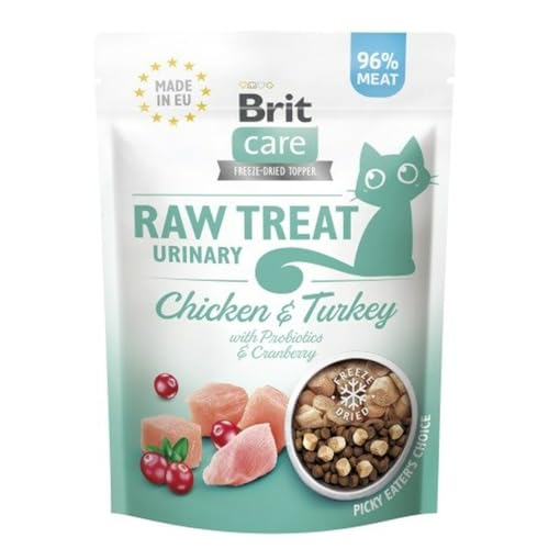 Brit Care Raw Treat Urinary Snack für Katzen, Huhn, 40 g Brit Care Raw Treat Urinary Snack für Katzen, Huhn, 40 g von Brit
