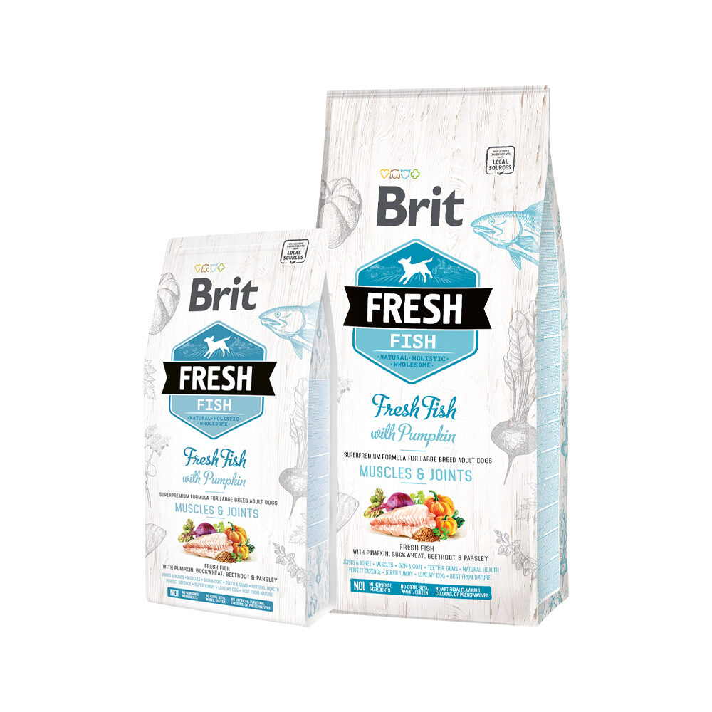 Brit Fresh Fish with Pumpkin Adult Large - 12 kg Brit Fresh Fish with Pumpkin Adult Large - 12 kg von Brit