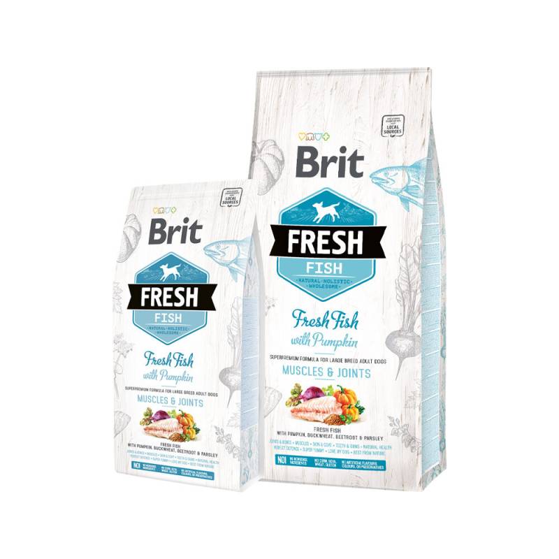 Brit Fresh Fish with Pumpkin Adult Large - 12 kg Brit Fresh Fish with Pumpkin Adult Large - 12 kg von Brit