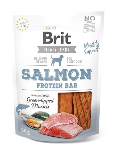 Brit Jerky Salmon Protein Bar Lachs 80g von Brit
