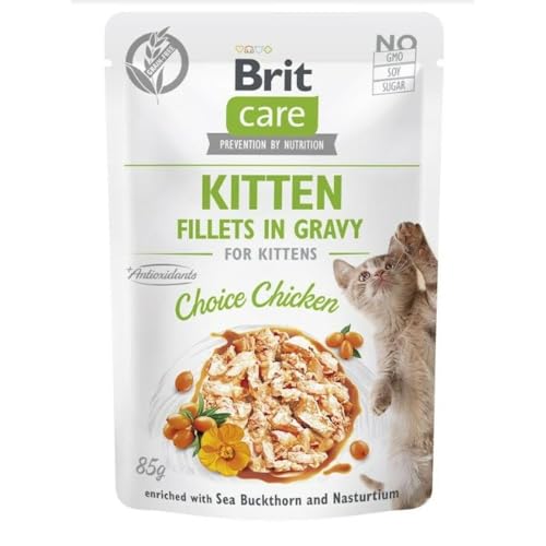 Brit Katzenfutter Care Cat Kitten Choice Huhn 85 g Brit Katzenfutter Care Cat Kitten Choice Huhn 85 g von Brit