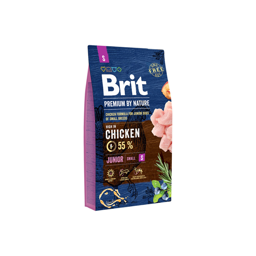 Brit Premium By Nature Junior S Hundefutter - 3kg von Brit
