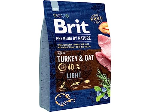 BRIT Premium by Nature Light UNIVERSAL MANZANA, Pollo, MAÍZ, PAVO 3 KG von Brit