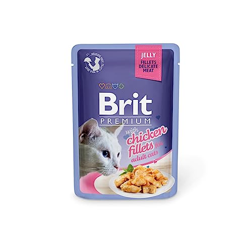 VAFO Praha s.r.o. Brita Premium Cat Sasz.85g Gel Nassfutter für Katzen von Brit