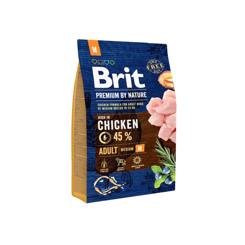 Brit Premium by Nature Adult M 3kg von Brit