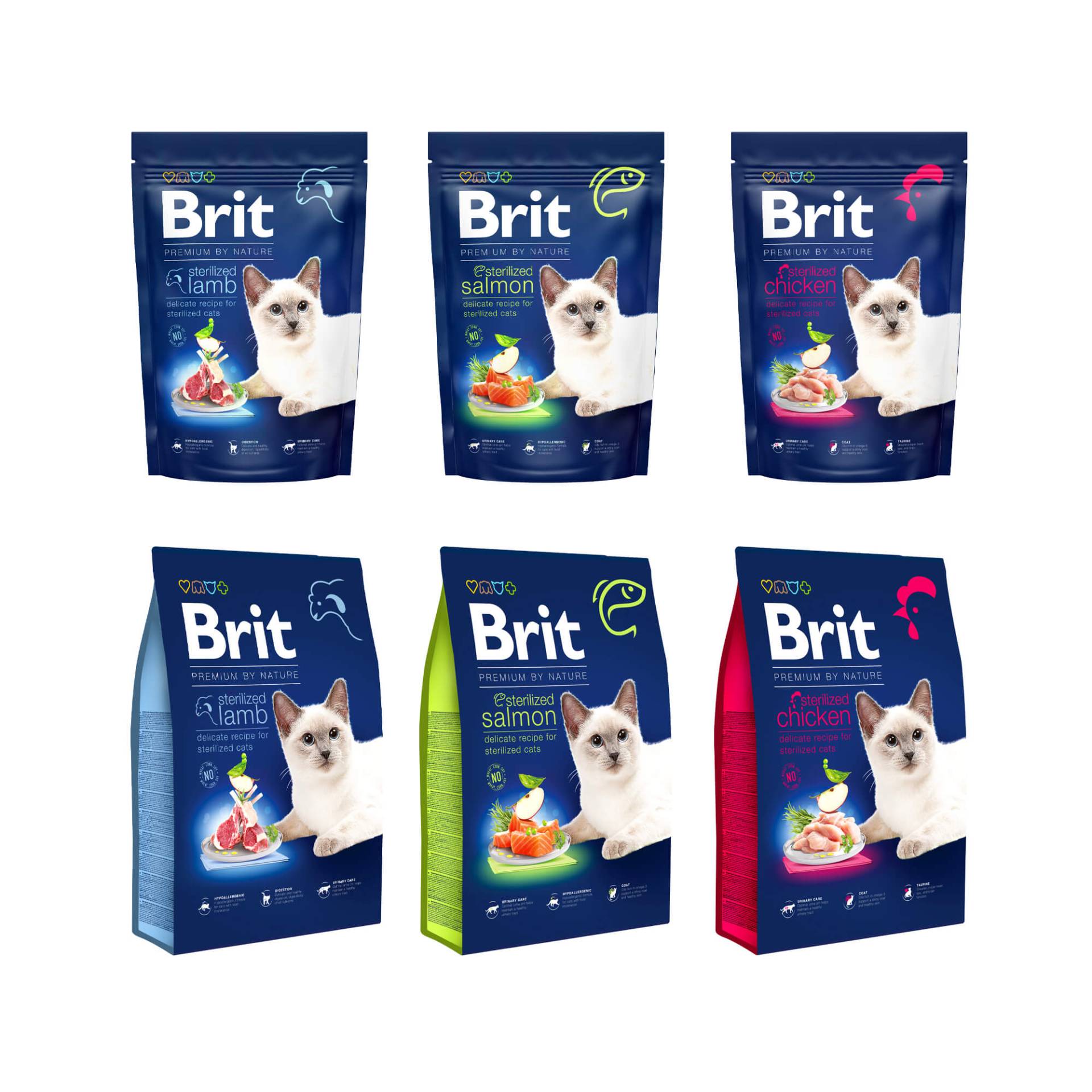 Brit Premium by Nature Cat - Sterilized Chicken - 1,5 kg Brit Premium by Nature Cat - Sterilized Chicken - 1,5 kg von Brit