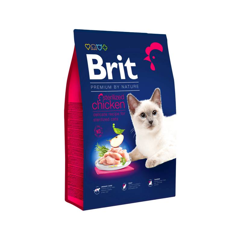 Brit Premium by Nature Cat - Sterilized Chicken - 1,5 kg von Brit