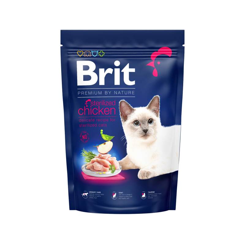 Brit Premium by Nature Cat - Sterilized Chicken - 8 kg von Brit