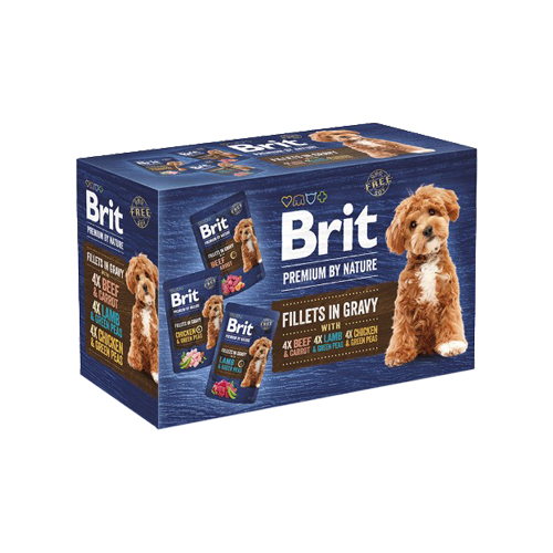 Brit Premium by Nature - Fillets in Gravy - Multipack - 12 x 85 g Brit Premium by Nature - Fillets in Gravy - Multipack - 12 x 85 g von Brit