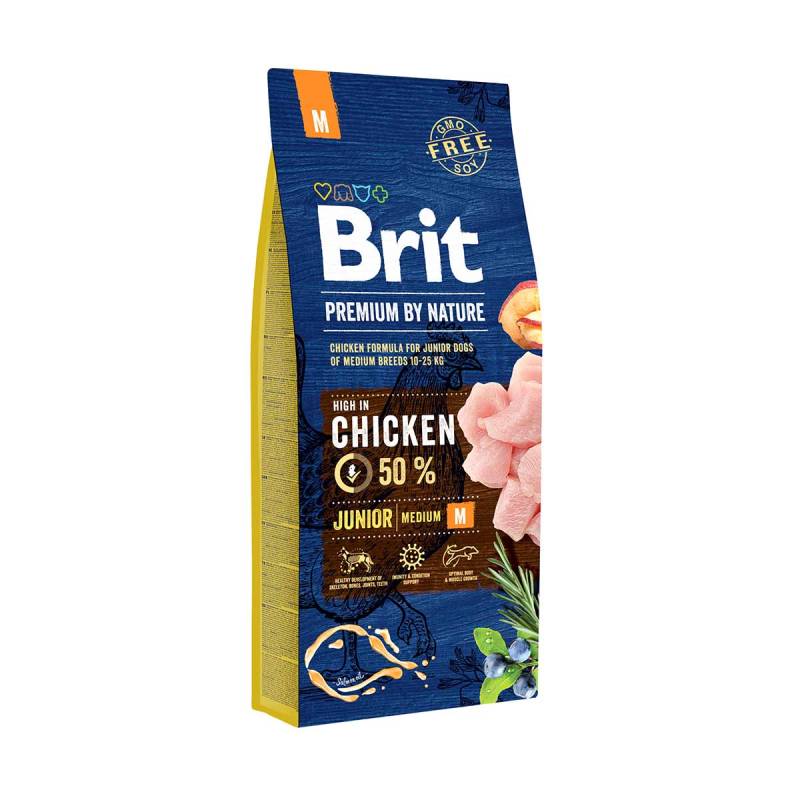 Brit Premium by Nature Junior M 15kg von Brit