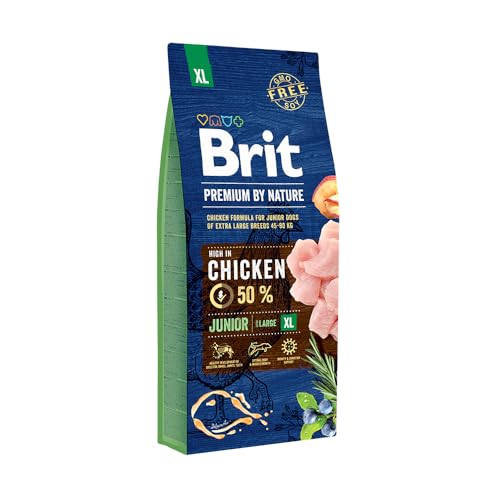 BRIT Premium by Nature JUNIOR XL Adulto Pollo 15 KG von Brit