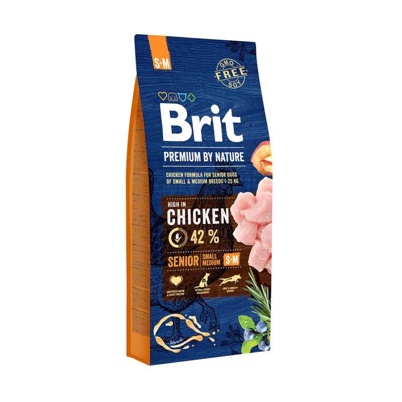 Brit Premium by Nature Senior S+M 15kg von Brit