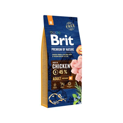 Brit Premium by nature Adult - M - 15 kg von Brit