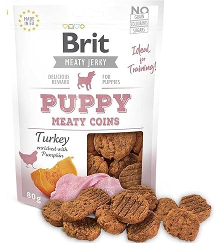 | Brit Snack Puppy Truthahn für Hunde ist ein Futter für nach dem Training oder als Belohnung. | Brit Snack Puppy Truthahn für Hunde ist ein Futter für nach dem Training oder als Belohnung. von Brit