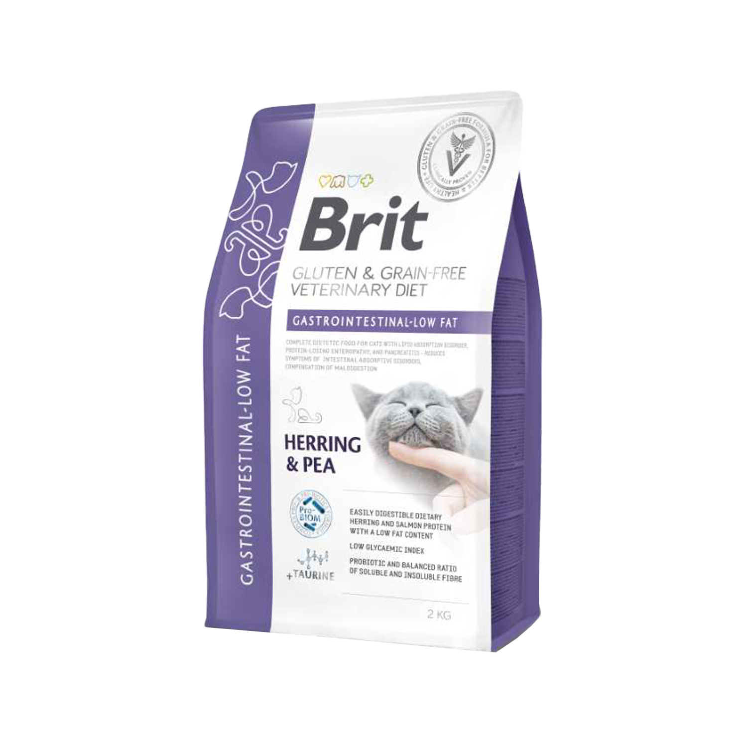 Brit VD Cat - Gluten- und getreidefrei - Magen-Darm fettarm - 2 kg Brit VD Cat - Gluten- und getreidefrei - Magen-Darm fettarm - 2 kg von Brit