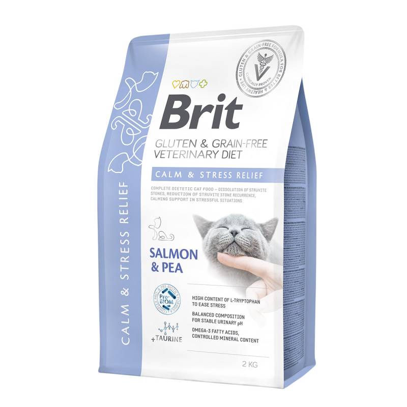 Brit Vet Diet Cat Calm & Stress Relief 2 kg von Brit