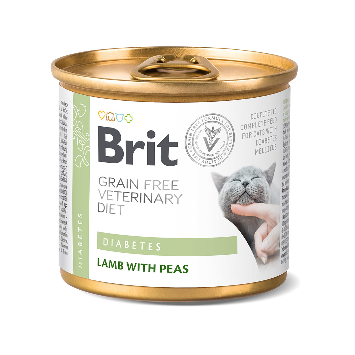 Brit Vet Diet Cat Cans Diabetes 6x200 g Brit Vet Diet Cat Cans Diabetes 6x200 g von Brit
