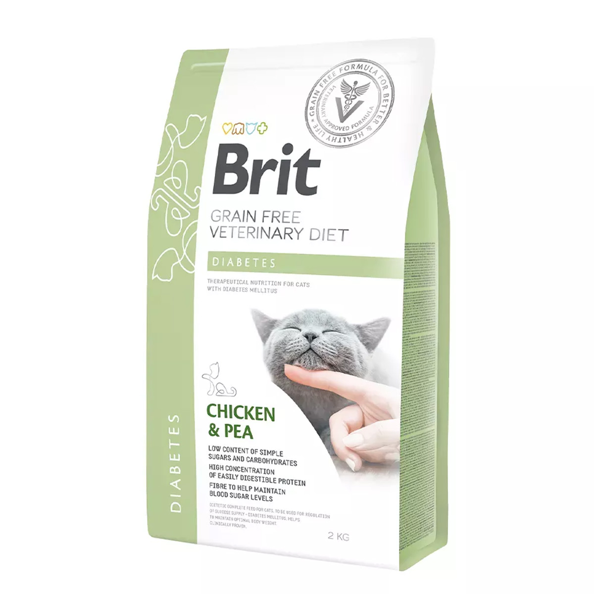 Brit Vet Diet Cat Diabetes 2 kg Brit Vet Diet Cat Diabetes 2 kg von Brit