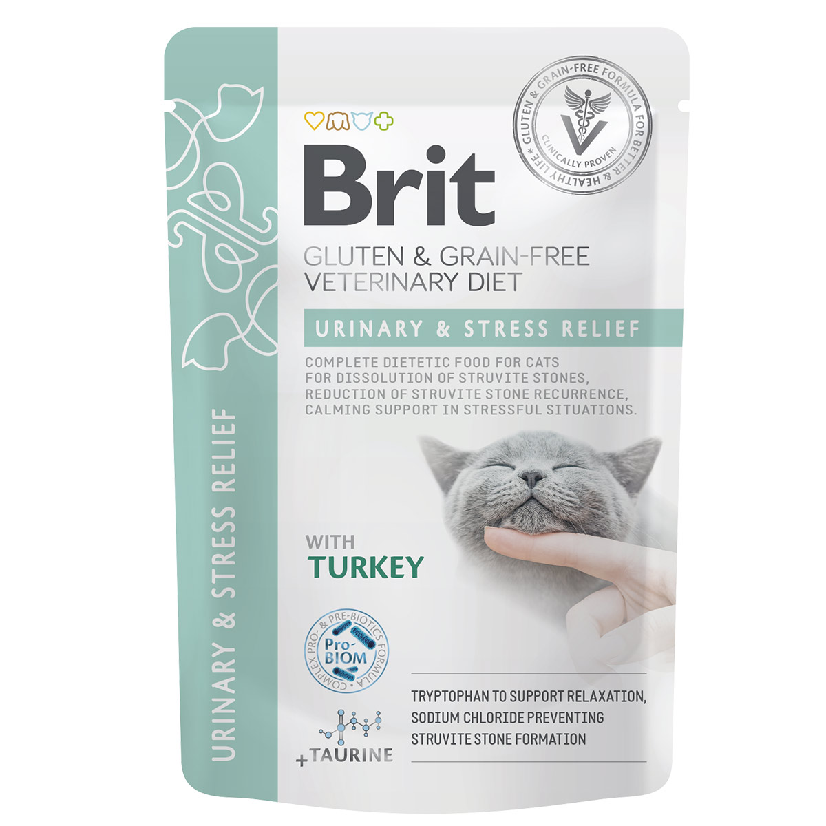 Brit Vet Diet Cat Fillets in Gravy Urinary 12x85 g Brit Vet Diet Cat Fillets in Gravy Urinary 12x85 g von Brit