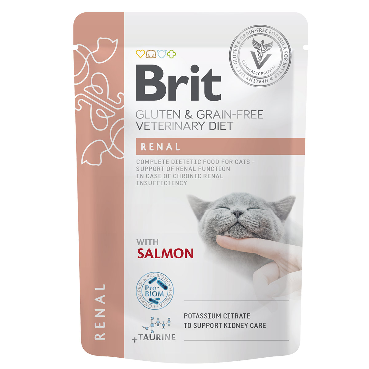 Brit Vet Diet Cat Fillets in Gravy Renal 12x85 g Brit Vet Diet Cat Fillets in Gravy Renal 12x85 g von Brit