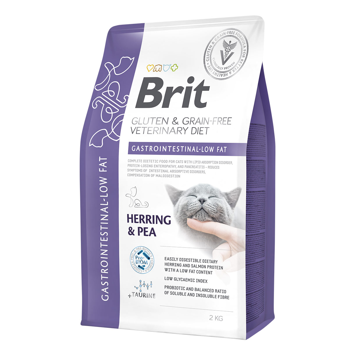 Brit Vet Diet Cat Gastrointestinal Low Fat 2 kg Brit Vet Diet Cat Gastrointestinal Low Fat 2 kg von Brit