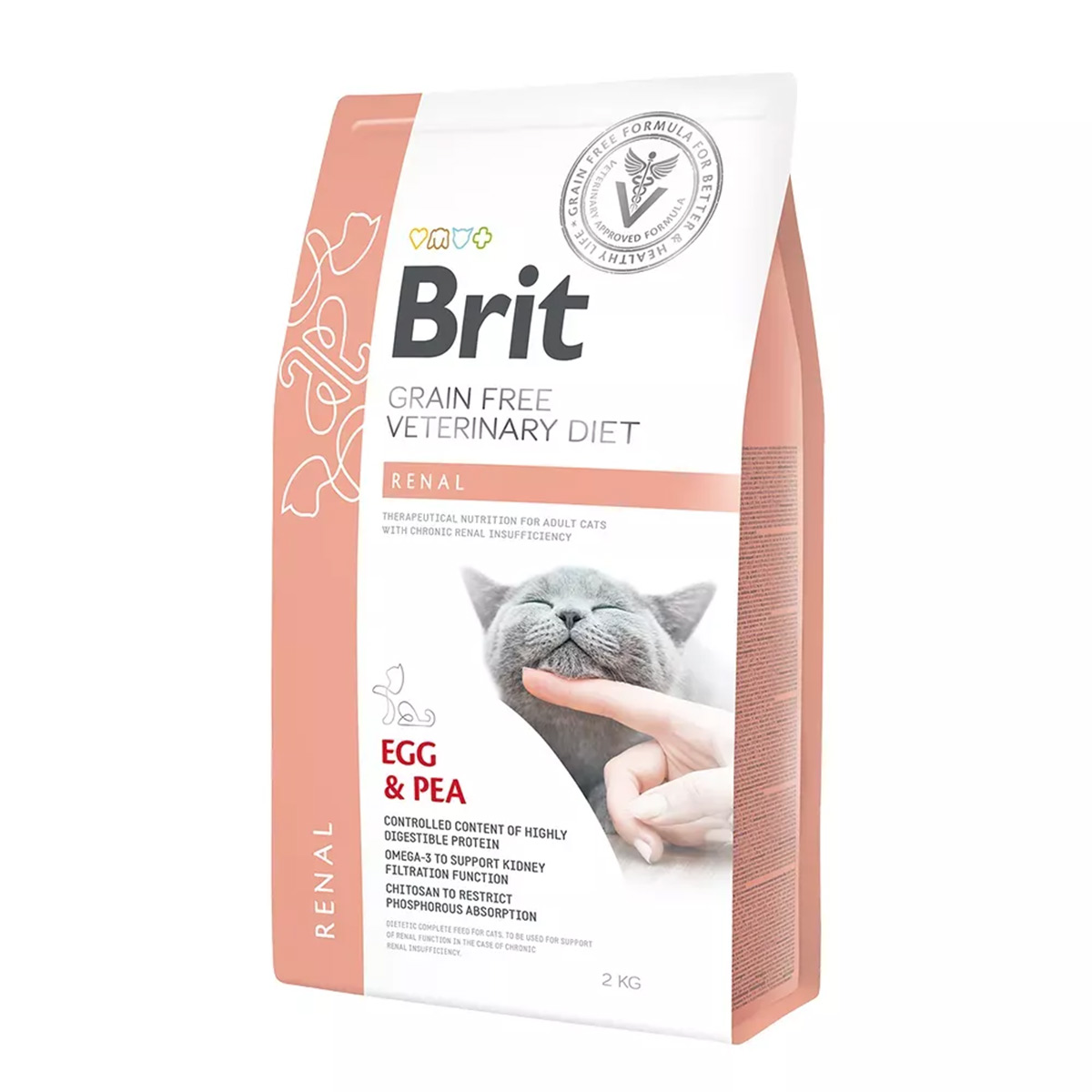 Brit Vet Diet Cat Renal 2 kg Brit Vet Diet Cat Renal 2 kg von Brit