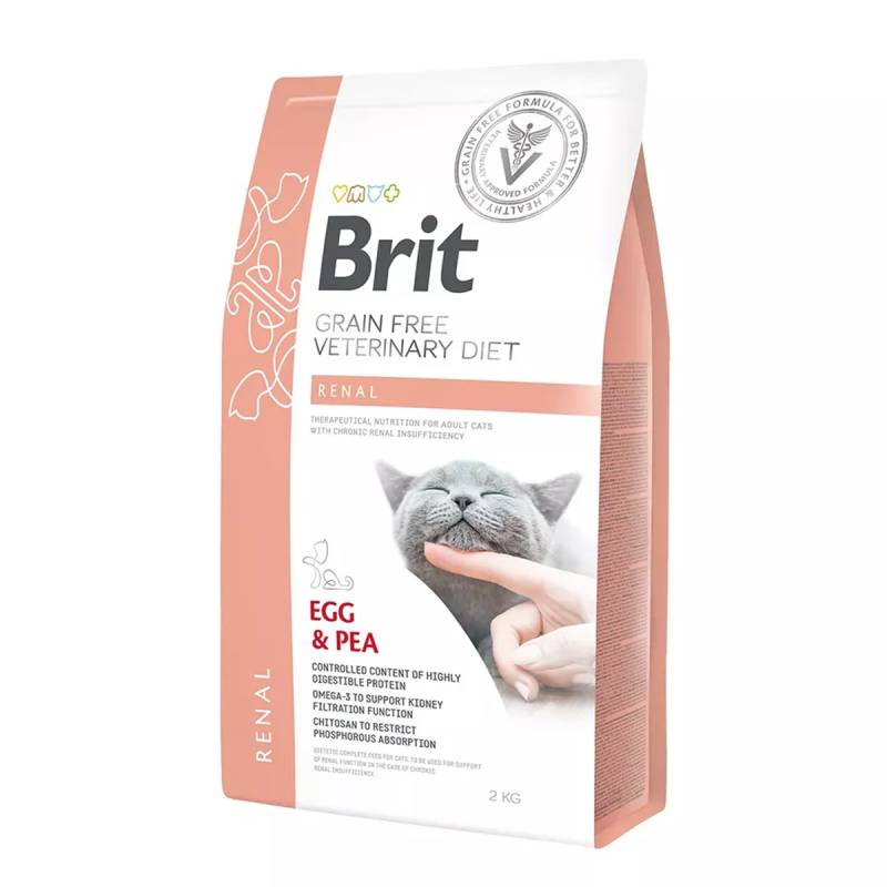 Brit Vet Diet Cat Renal 2 kg von Brit