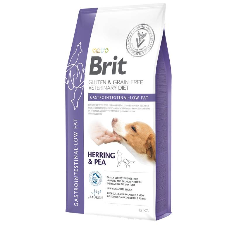 Brit Vet Diet Dog Gastrointestinal Low Fat 12 kg von Brit