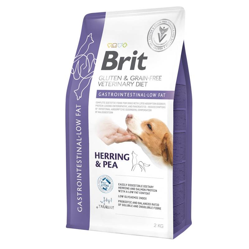 Brit Vet Diet Dog Gastrointestinal Low Fat 2 kg von Brit
