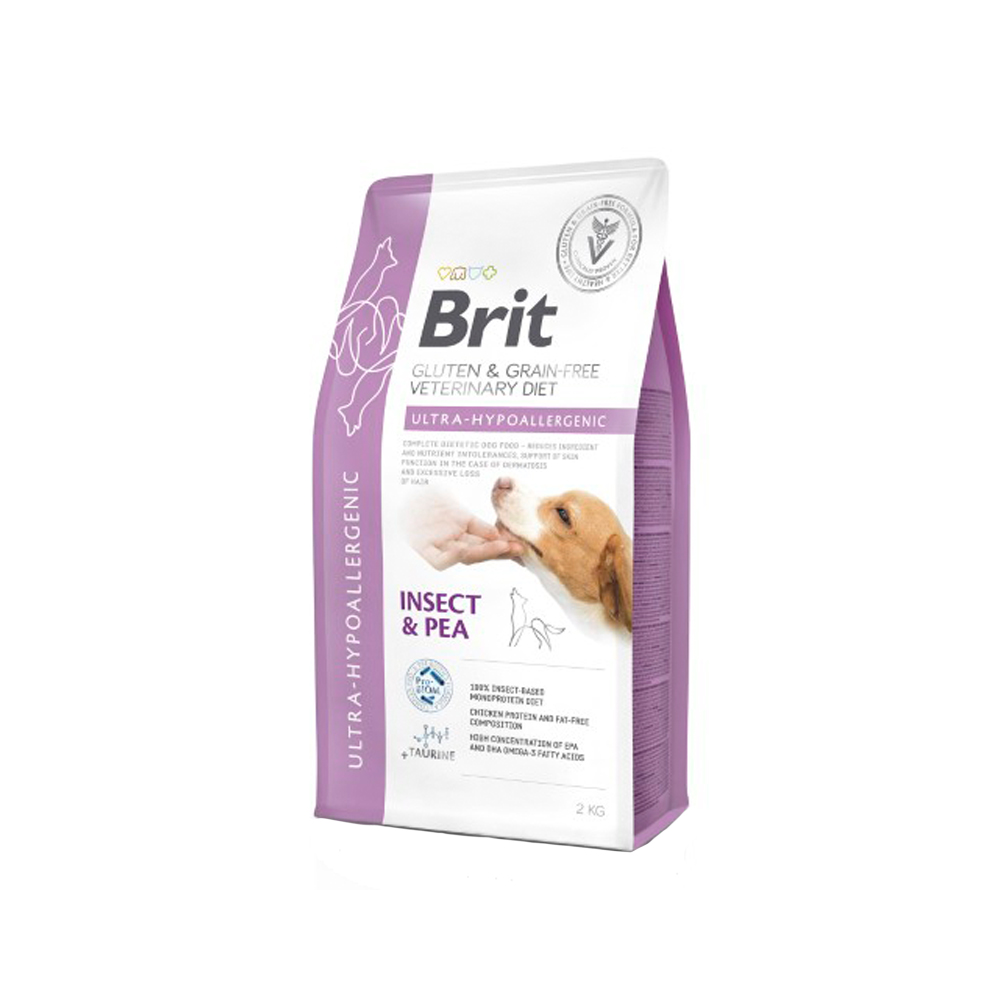Brit Veterinairy Diet Dog - Grain free - Ultra-Hypoallergenic - 12 kg von Brit
