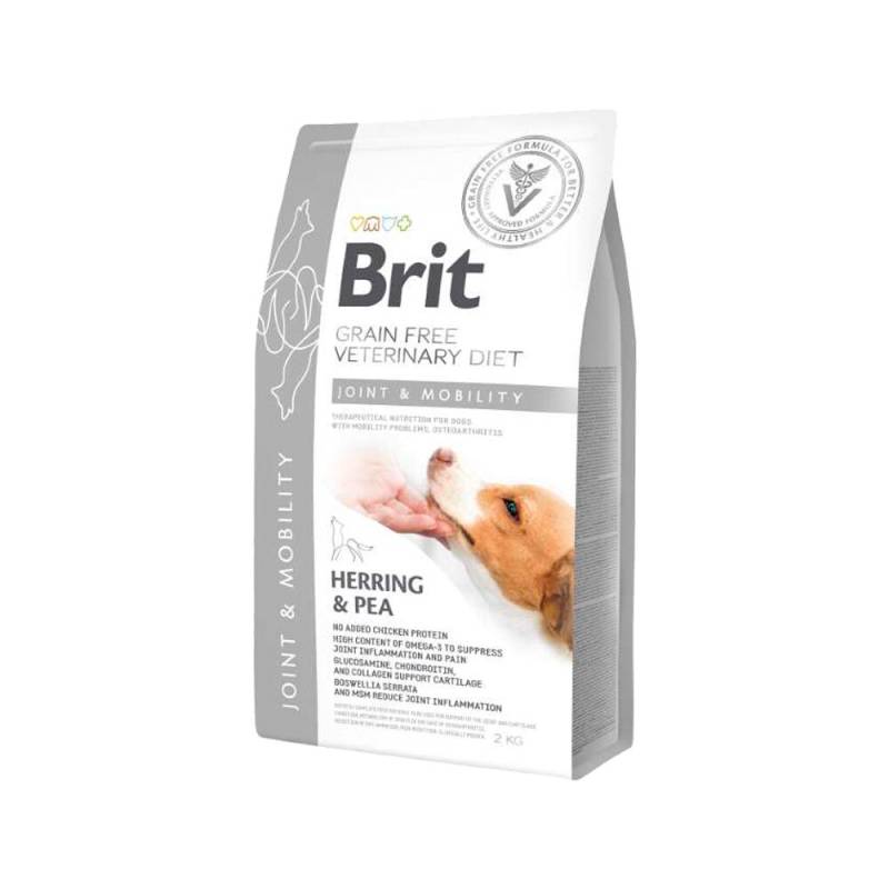Brit Veterinairy Diet Hund - Getreidefrei - Joint & Mobility - 2 kg von Brit