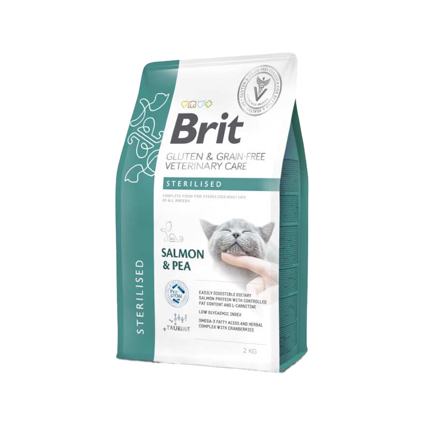 Brit Veterinary Diet Cat - Gluten- und getreidefrei - Sterilisiert - 2 kg Brit Veterinary Diet Cat - Gluten- und getreidefrei - Sterilisiert - 2 kg von Brit