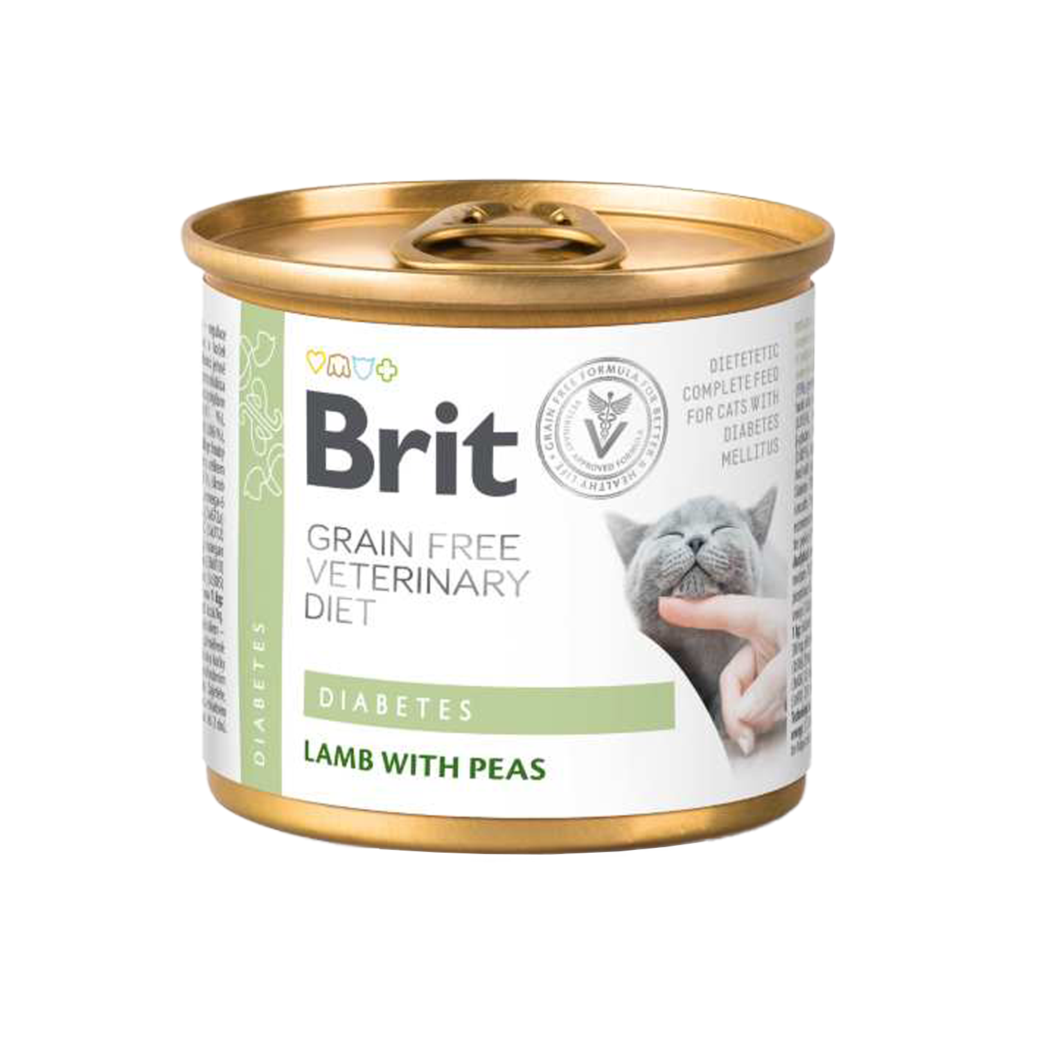 Brit Veterinary Diet Cat - Grain free - Diabetes - Dose - 6 x 200 g Brit Veterinary Diet Cat - Grain free - Diabetes - Dose - 6 x 200 g von Brit