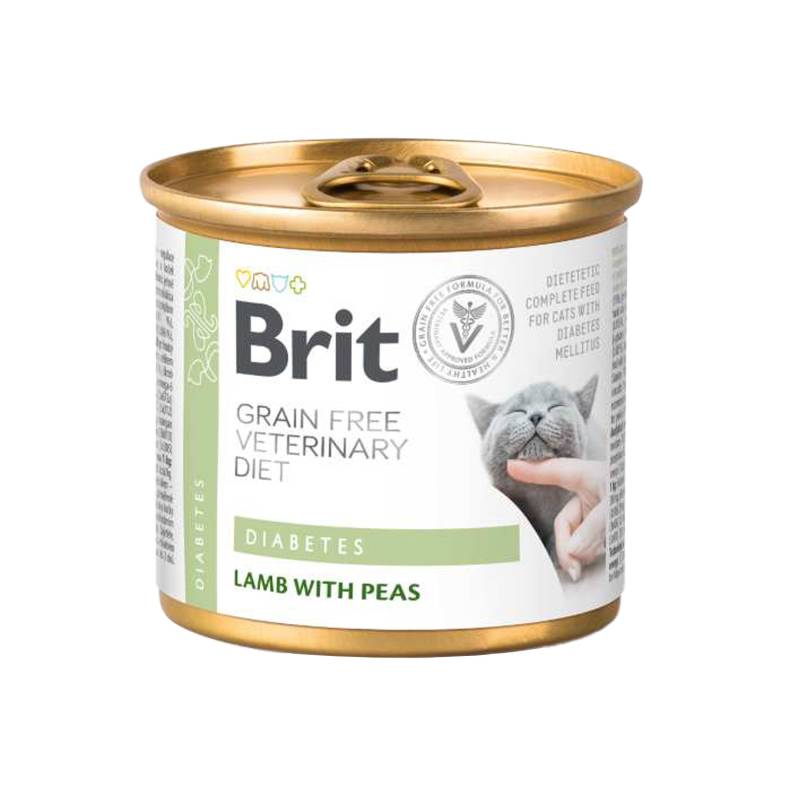 Brit Veterinary Diet Cat - Grain free - Diabetes - Dose - 6 x 200 g Brit Veterinary Diet Cat - Grain free - Diabetes - Dose - 6 x 200 g von Brit