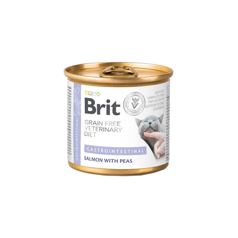 Brit Veterinary Diet Cat - Grain free - Gastrointestinal - Dose - 6 x 200 g von Brit