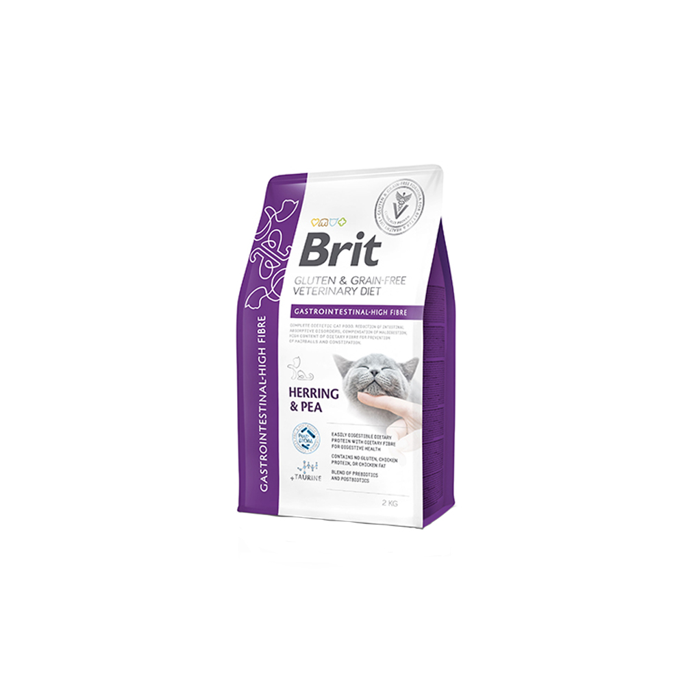Brit Veterinary Diet Cat - Grain free - Gastrointestinal High Fibre - 2 kg Brit Veterinary Diet Cat - Grain free - Gastrointestinal High Fibre - 2 kg von Brit