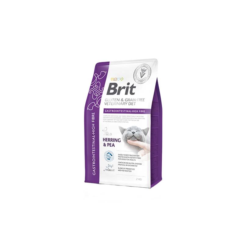 Brit Veterinary Diet Cat - Grain free - Gastrointestinal High Fibre - 2 kg von Brit