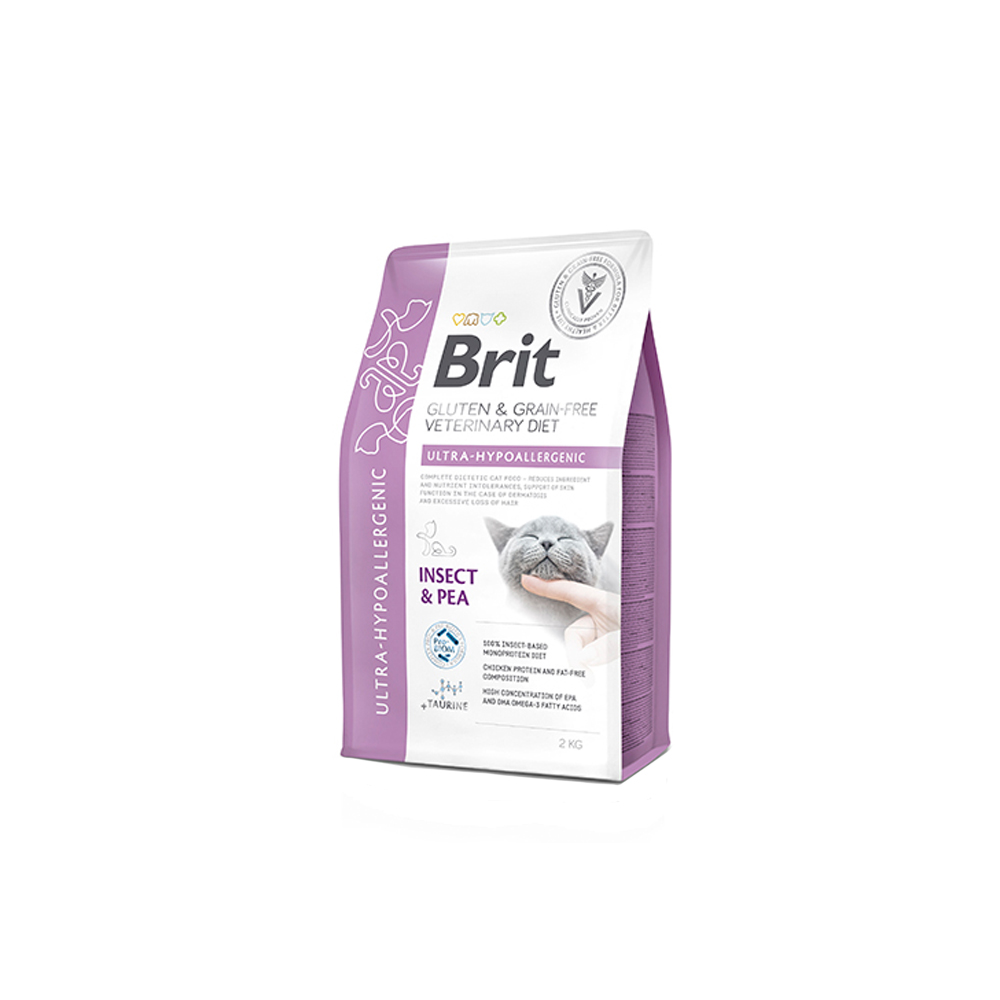Brit Veterinary Diet Cat - Grain free - Ultra-Hypoallergenic - 2 kg Brit Veterinary Diet Cat - Grain free - Ultra-Hypoallergenic - 2 kg von Brit