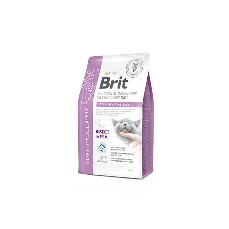 Brit Veterinary Diet Cat - Grain free - Ultra-Hypoallergenic - 2 kg Brit Veterinary Diet Cat - Grain free - Ultra-Hypoallergenic - 2 kg von Brit
