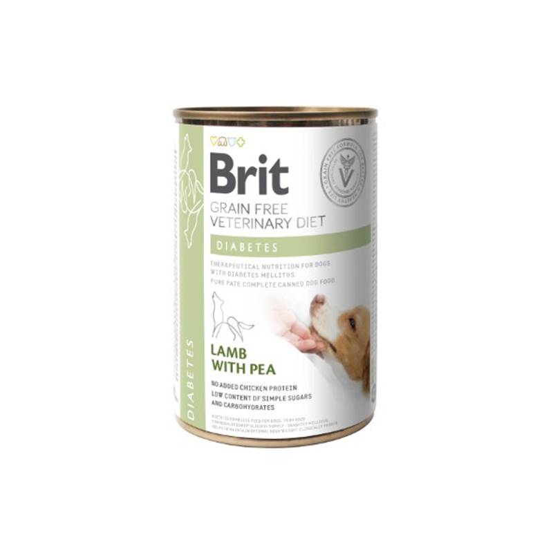 Brit Veterinary Diet Dog - Diabetes - Dose - 6 x 400 g von Brit