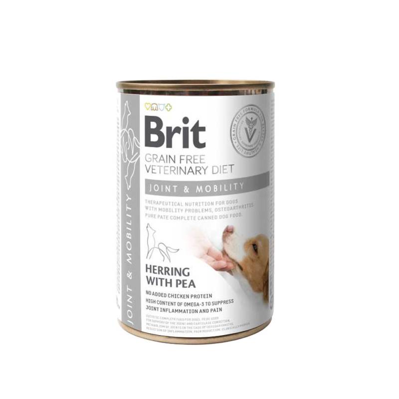 Brit Veterinary Diet Dog - Getreidefrei - Joint & Mobility - Dose - 6 x 400 g von Brit