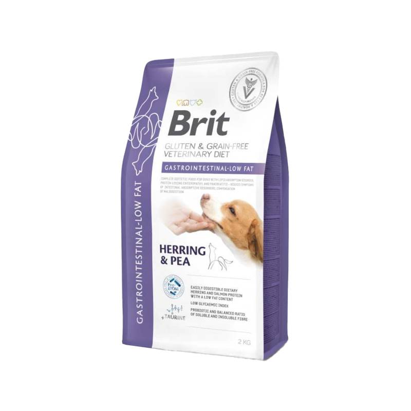 Brit Veterinary Diet Dog - Getreidefrei - Magen-Darm fettarm - 2 kg von Brit