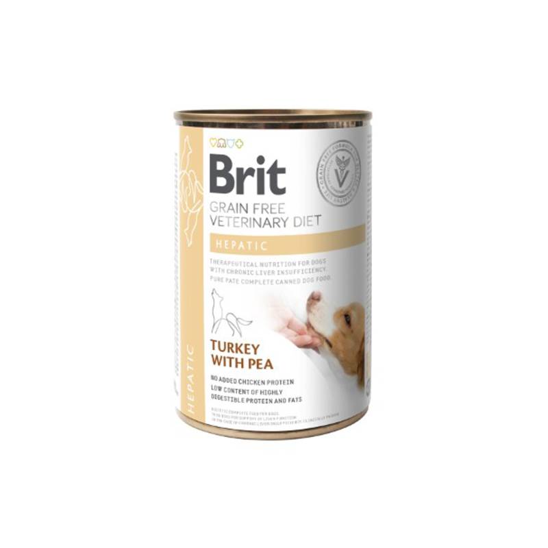 Brit Veterinary Diet Dog - Grain free - Hepatic - Dose - 6 x 400 g Brit Veterinary Diet Dog - Grain free - Hepatic - Dose - 6 x 400 g von Brit