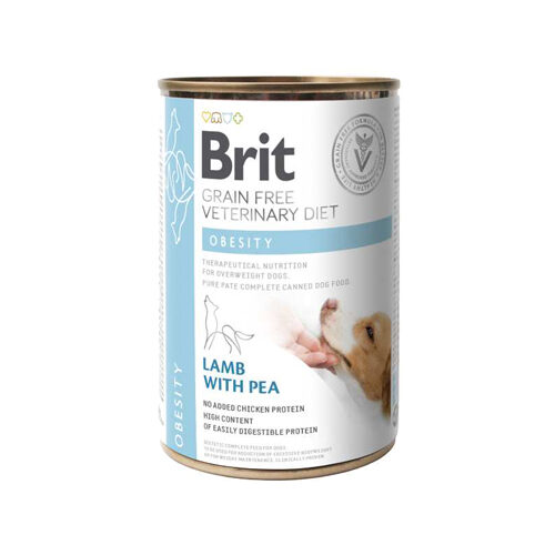 Brit Veterinary Diet Dog - Grain free - Obesity - Dose - 6 x 400 g von Brit