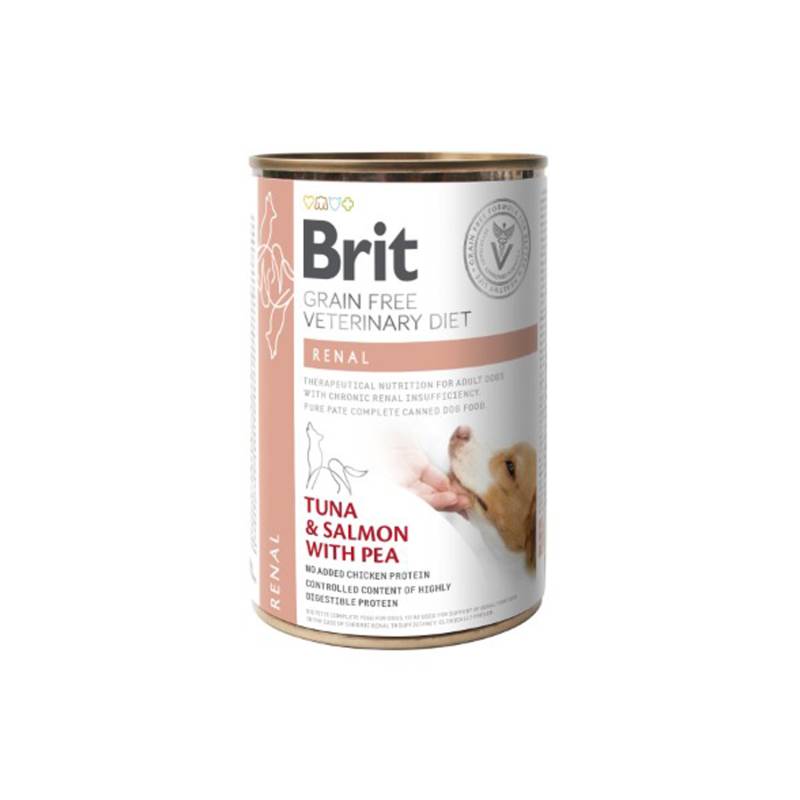 Brit Veterinary Diet Dog - Grain free - Renal - Dose - 6 x 400 g Brit Veterinary Diet Dog - Grain free - Renal - Dose - 6 x 400 g von Brit