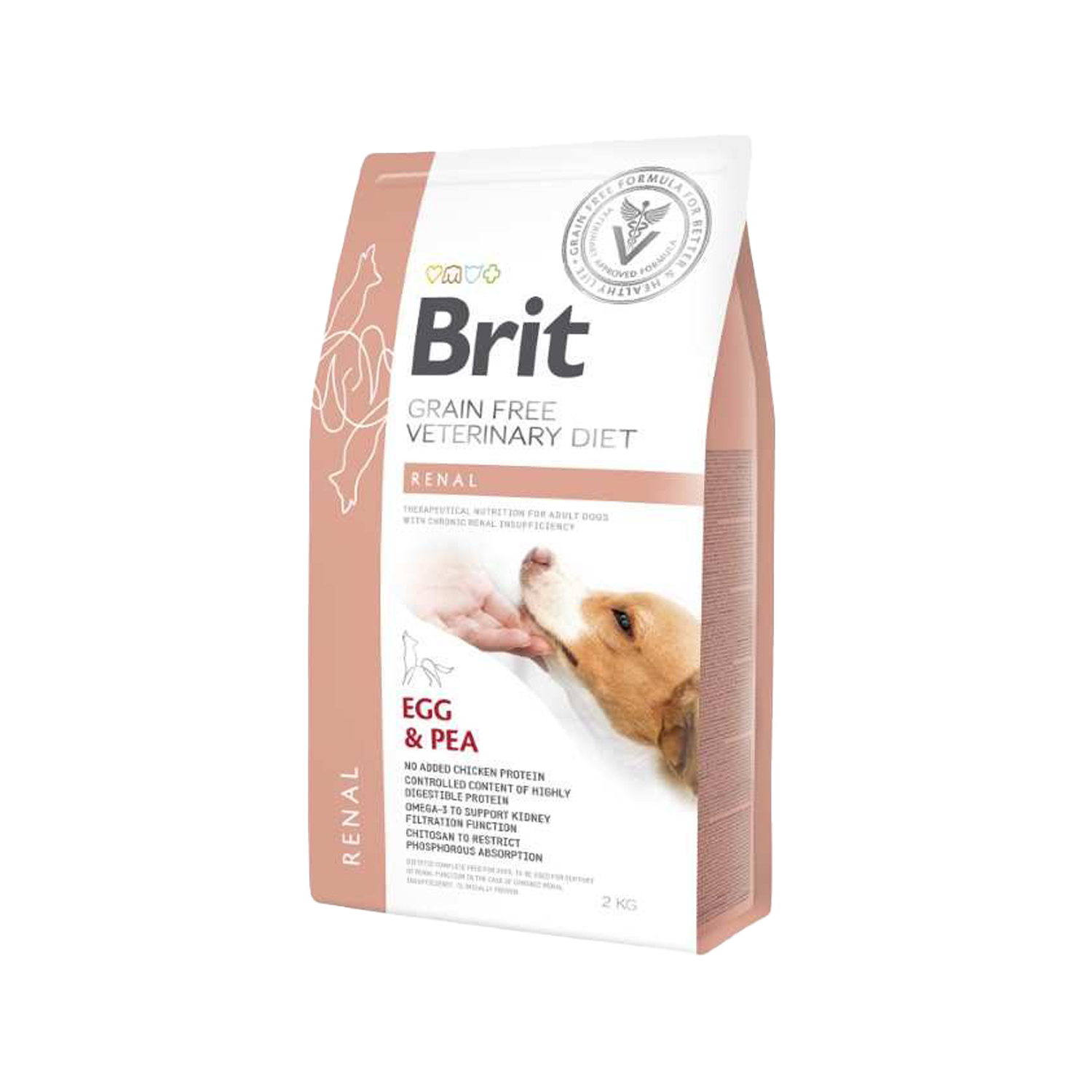 Brit Veterinary Diet Hund - getreidefrei - Renal - 12 kg von Brit